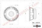 НЧ динамик B&C 10PLB76 / 10" / 400 Вт / 8 Ом / 98 дБ