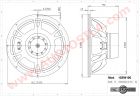 НЧ динамик B&C 15SW100 / 15" / 1500 Вт / 8 Ом / 95 дБ