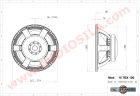 НЧ динамик B&C 15TBX100 / 15" / 1000 Вт / 4 Ома / 93 дБ