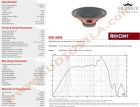 Гитарный динамик Eminence BIG BEN / 15" / 225Вт / 8Ом / 101.5дБ 