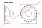НЧ динамик Beyma 12BR70 / 12" / 125 Вт / 8 Ом / 93 дБ