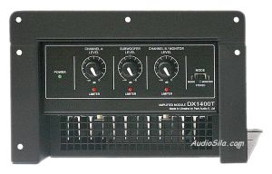 Park Audio DX1400T-4 встраиваемый трехканальный усилитель 700 Вт + 2x350 Вт. Цена производителя. Купить с бесплатной доставкой по Украине.