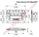 Penn Elcom H7159ez/SPT ручка врезная откидная разъемная