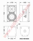 MAG MD405A активная акустическая система 1000 Вт