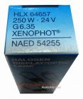 Лампа галогенная OSRAM 64657 HLX 250W 24V G6.35