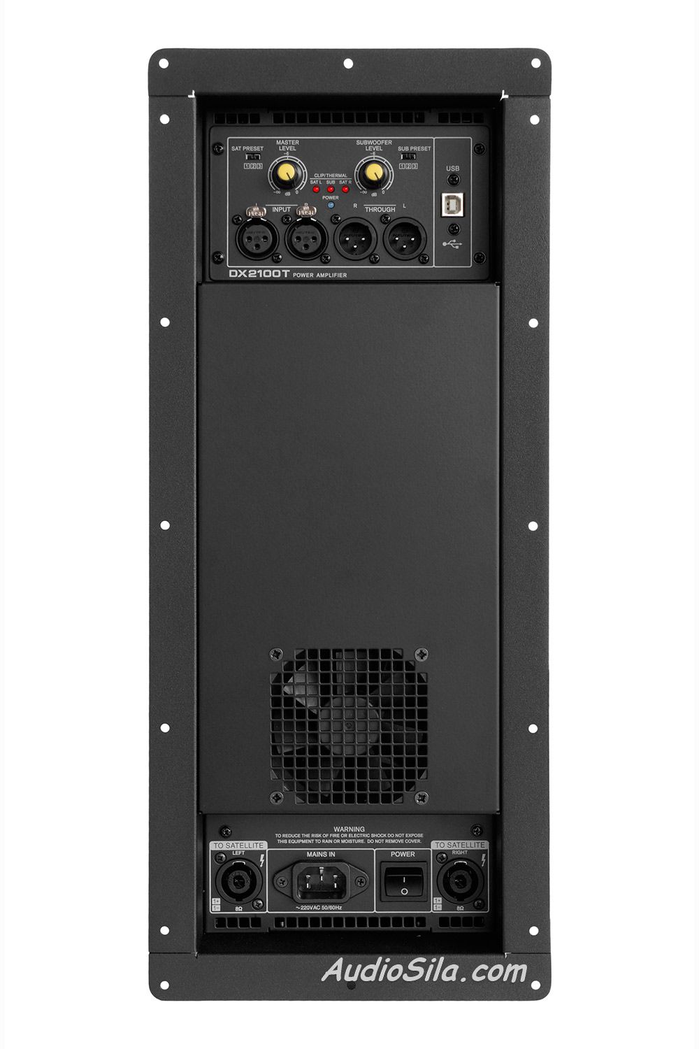 Усилитель мощности звука Park Audio DX2100T-4 DSP встраиваемый  трехканальный / 1400 Вт + 2x350 Вт + DSP процессор. Цена производителя.  Купить с бесплатной доставкой по Украине.