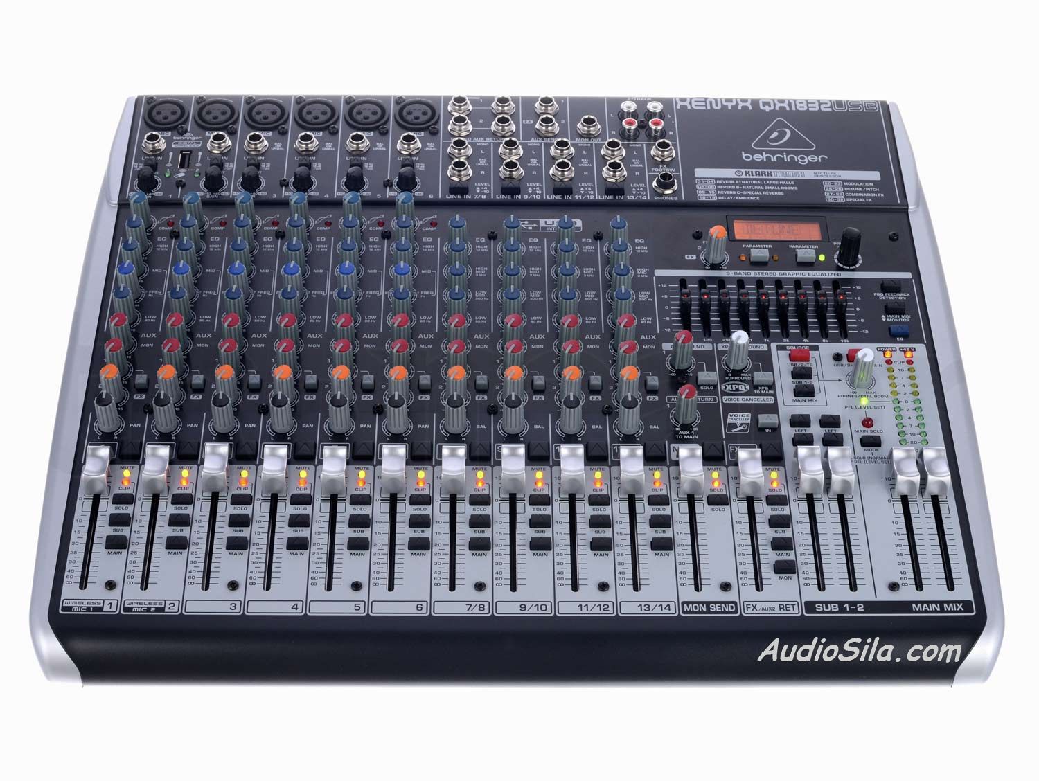 Микшерный Пульт Behringer Qx2222usb Купить