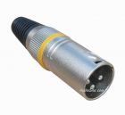 ROCKCABLE RCL10000 M трехконтактный сигнальный XLR разъем / male