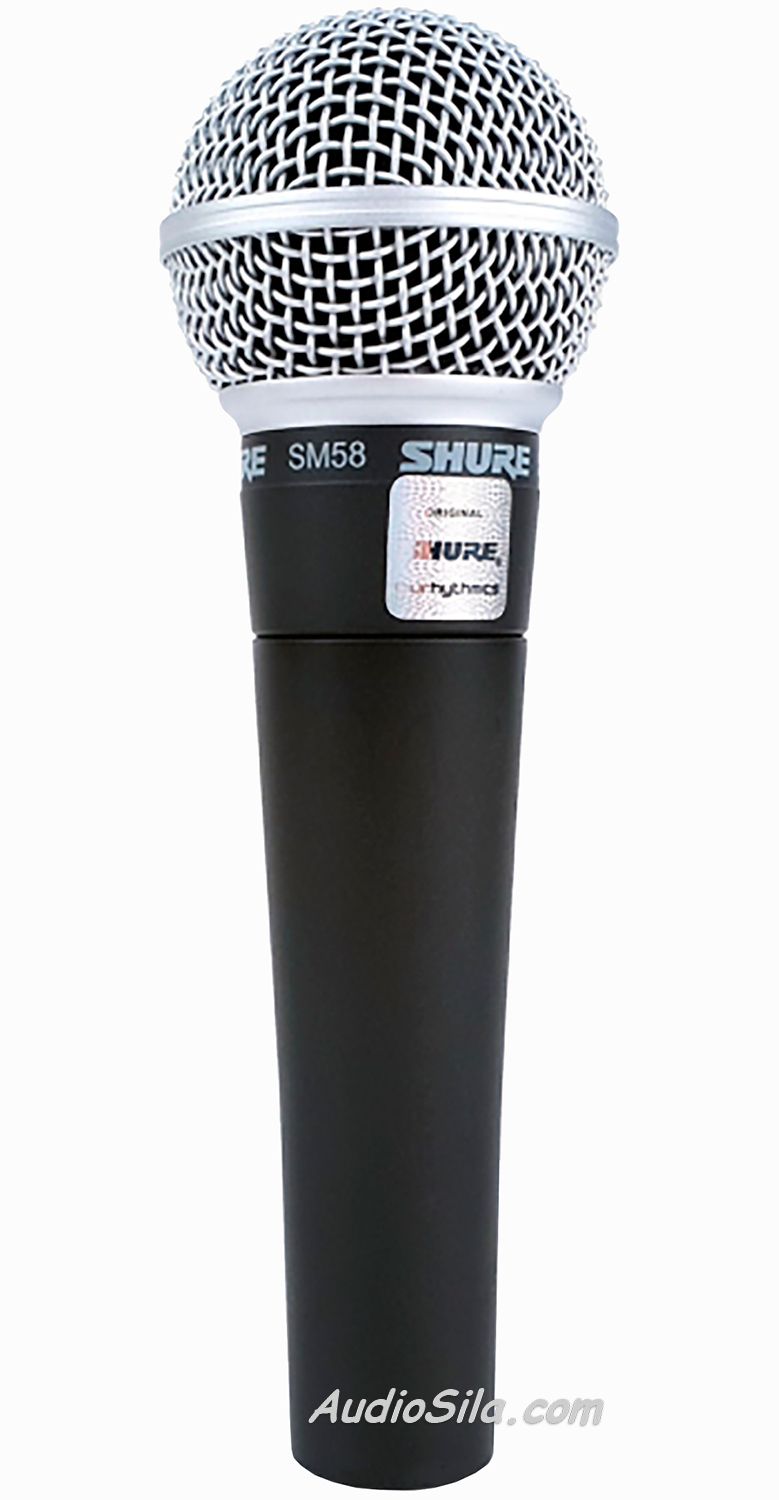 【SHURE】SM58 Микрофон SHURE SM58 LCE вокальный. Цена производителя. Купить с