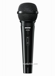 Микрофон SHURE SV200 вокальный. Цена производителя. Купить с бесплатной доставкой по Украине.