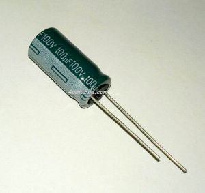 Конденсатор электролитический SAMSUNG SSL 100 mF 100V 85°C d10 h21
