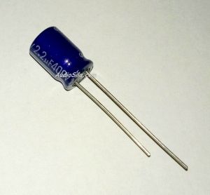 Конденсатор электролитический SAMSUNG USL 2.2 mF 400V 85°C d8 h13