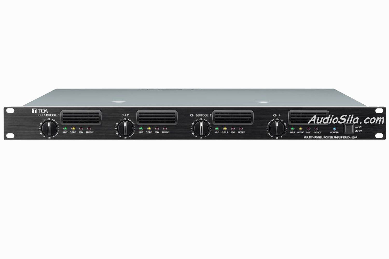 TOA - TOA DA-250F デジタルパワーアンプ 500W×4ch 高出力 大人気 デジタルパワ－アンプ250W×4ch－H (DA-250FH) | TOA株式会社