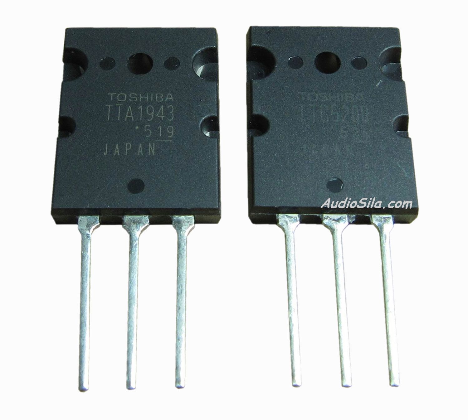 Комплементарная пара биполярных транзисторов TOSHIBA TTC5200 & TTA1943 комплементарная пара биполярных транзисторов. Купить п