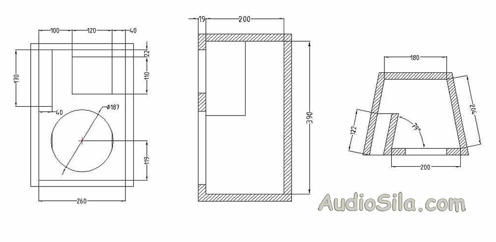 Корпус для 4а32 чертеж